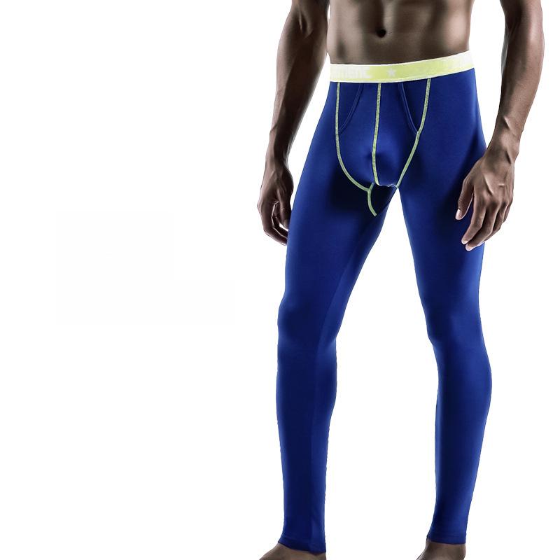 Men's Slim Fit Thermal Leggings for Autumn and Winter