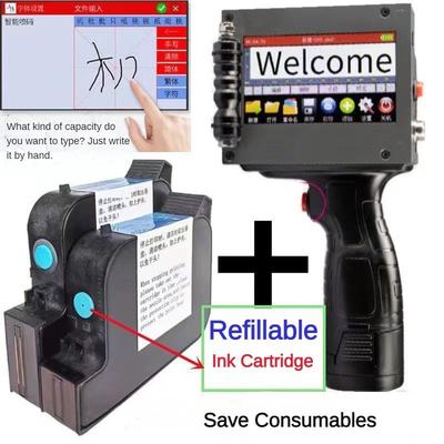 Production Date Bottle Cap Digital Automatic Coding Machine Portable Label Machine Intelligent Handheld Inkjet Printer