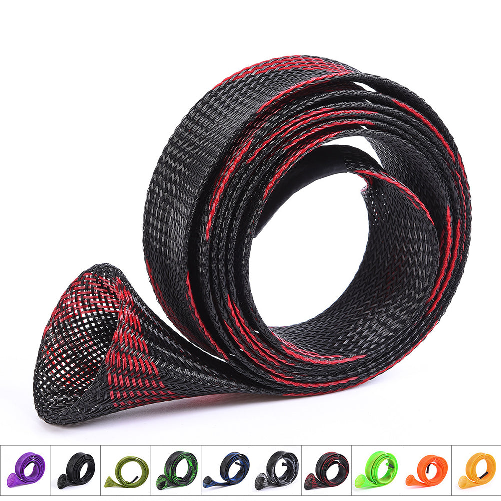 30MM*1.7M Fishing Rod Sock Fishing Rod Sleeve Stretch Fishing Rod Protect Cover for Spinnings Baitcasting Rod Fishing Rod Cover
