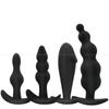 Tappo Anale in Silicone Bullet Perle Anali Stimolatore Giocattolo Sessuale Massaggiatore Prostatico Dildo Prodotti Sessuali Gay Adulti Prodotti per Principianti