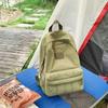 Student School Bag Men's Solid Color Backpack Women's Large Capacity Backpack
