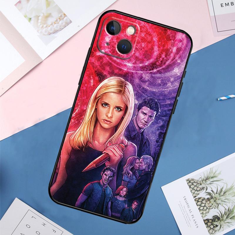 Buffy the Vampire Slayer Phone Case For iPhone 11 12 13 14 15 16 Pro Max Mini 6 Plus X XS Max XR Back Cover