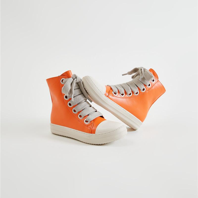 

НОВЫЕ мужские и женские кроссовки из кожи Jumbo Shoes шнурованные ботинки роскошные женские кроссовки обувь мужские повседневные кроссовки пара туфли на плоской подошве 35 красный