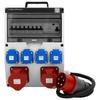 Building Distribution Board with Cable and Plug 16A 32A 4X230V Protection