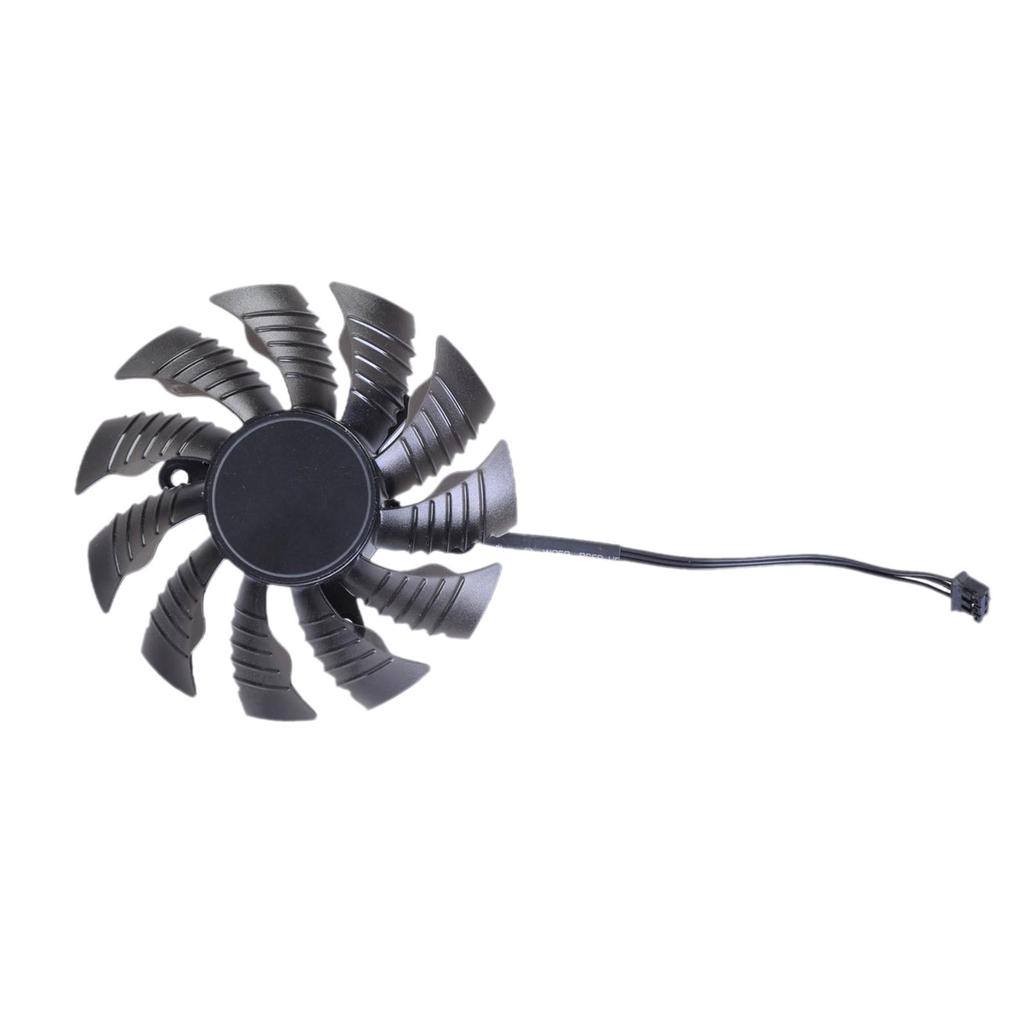 80mm 12V 3Pin Graphics Card Cooling Fan for GTX1650 Coolers VGA Fan as Fan Replacement PLA09215S12H
