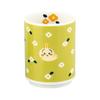 Chikawa Officially Licensed Rabbit Tea Cup 300ml Diameter Approx. 8 X 10cm Flower Garden Japanese Tableware Goods Miscellaneous Yellow Green Yamaka