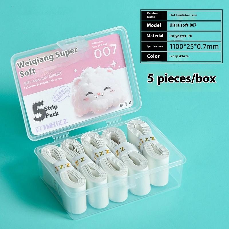 Non-Slip Shock-Absorbing Badminton Racket Grips PU Tennis Badminton Grip Tape Wrap Wear-resistant Sweat-Absorbent Tennis Wrap