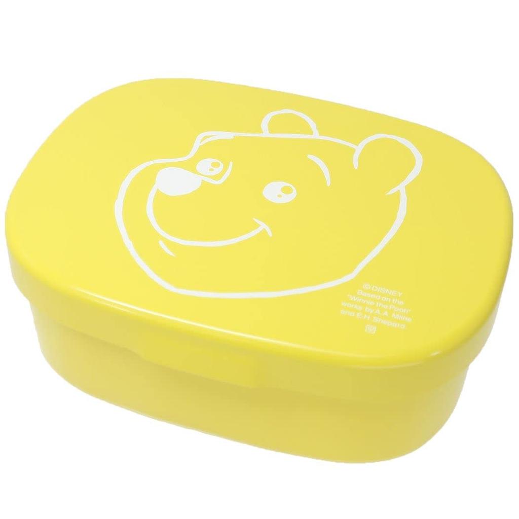 Winnie the Pooh Lunch PoohFunnyFace Disney [Lunch Box] One-touch M/Yellow