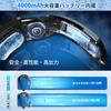 Summer New Model Cooling Plate Neck Neck Neck Portable Stepless Airflow Semiconductor LED 4000mAh High Long Continuous Heatstroke Prevention Sports