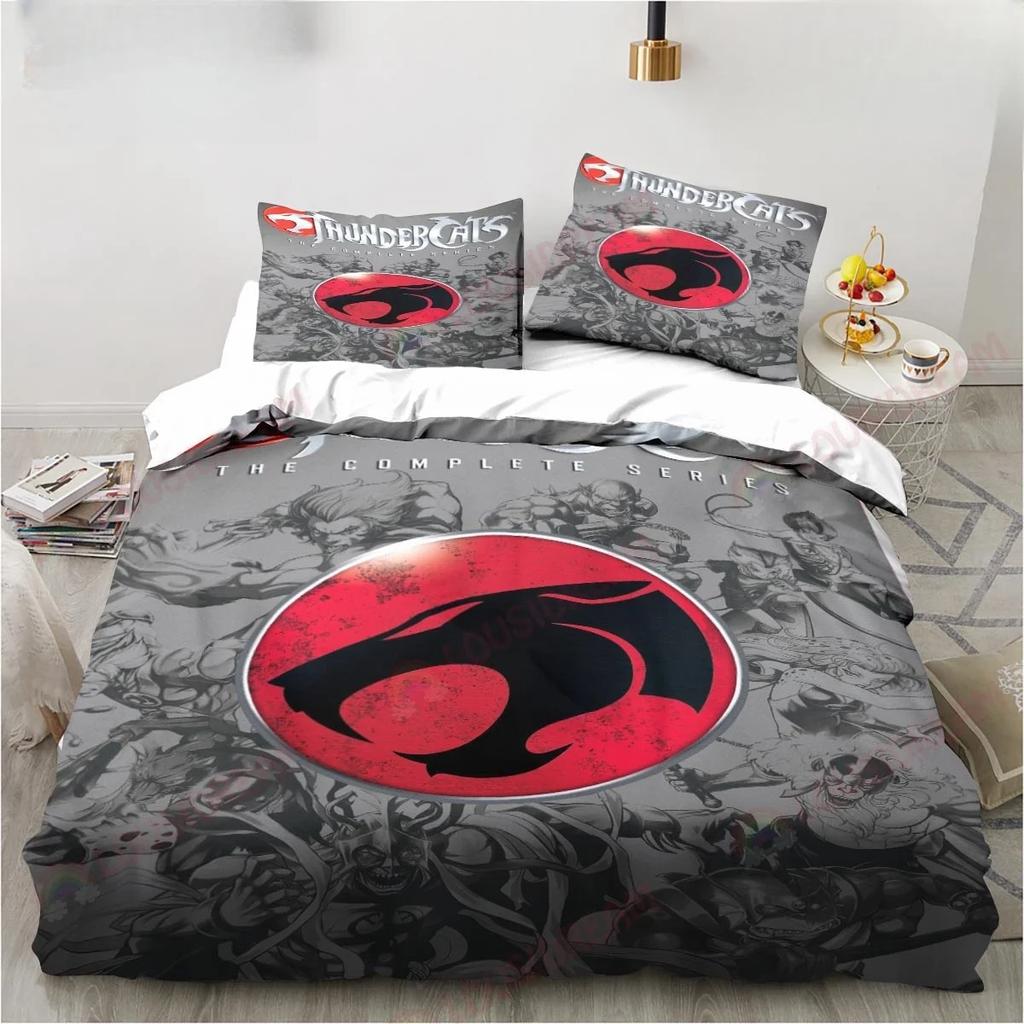 Cartoon Thundercats Bedding Set Sheet King Twin Double Child Bedding Set Mircofiber Or Polyester Duvet Cover Set Home Textiles