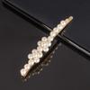 Headdress Hairpin Simple Barrette New Pearls Hair Clips  Girls