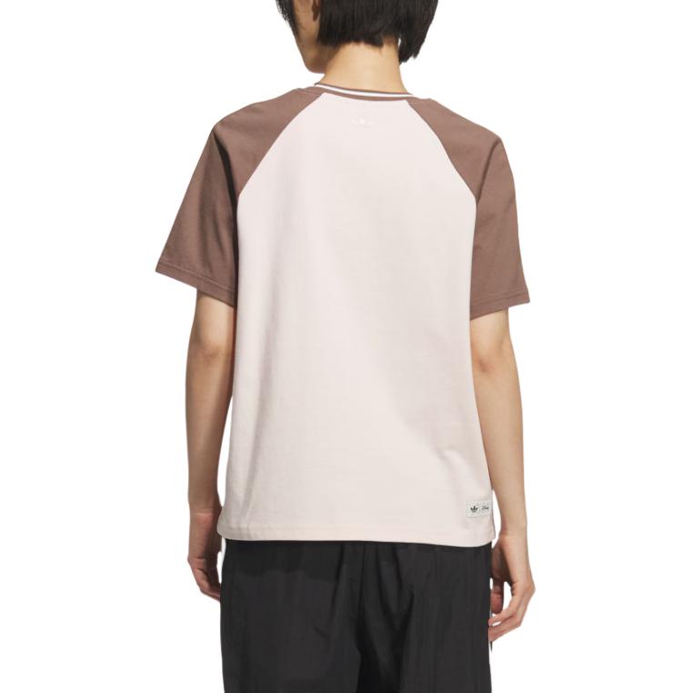 Adidas Originals X Disney Dalmatian Raglan T-Shirt Fashion Comfortable Soft Sports Short Sleeve Women Tops KG6699