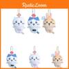 Chiikawa Cute Cartoon Hachiware Usagi Long Mushroom Plush Keychain Pendant