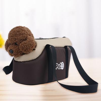 Bolsa para animais de estimação com almofada interna ajustável e lateral macia para transporte de animais de estimação