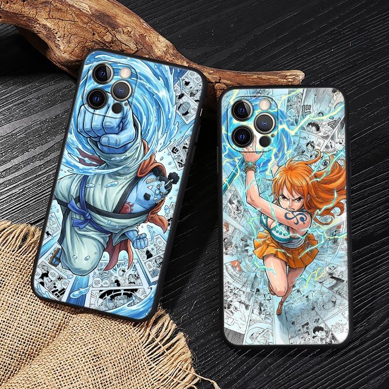 Ones Pieces Comic Funda For Iphone 17 Case For iPhone 16 15 11 12 13 Mini 17 Pro Max 16 Plus 17E 16E Air Silicon Case Soft Cover