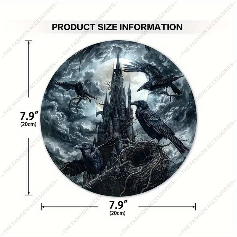 Halloween-Dekoration, 2D-flache hängende Dekoschilder, Innendekoration für Wand oder Tür, Halloween-Geschenke für Freunde und Familie