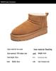 2025 Women's Thick-Soled Sheepskin Snow Boots, Fleece-Lined & Non-Slip