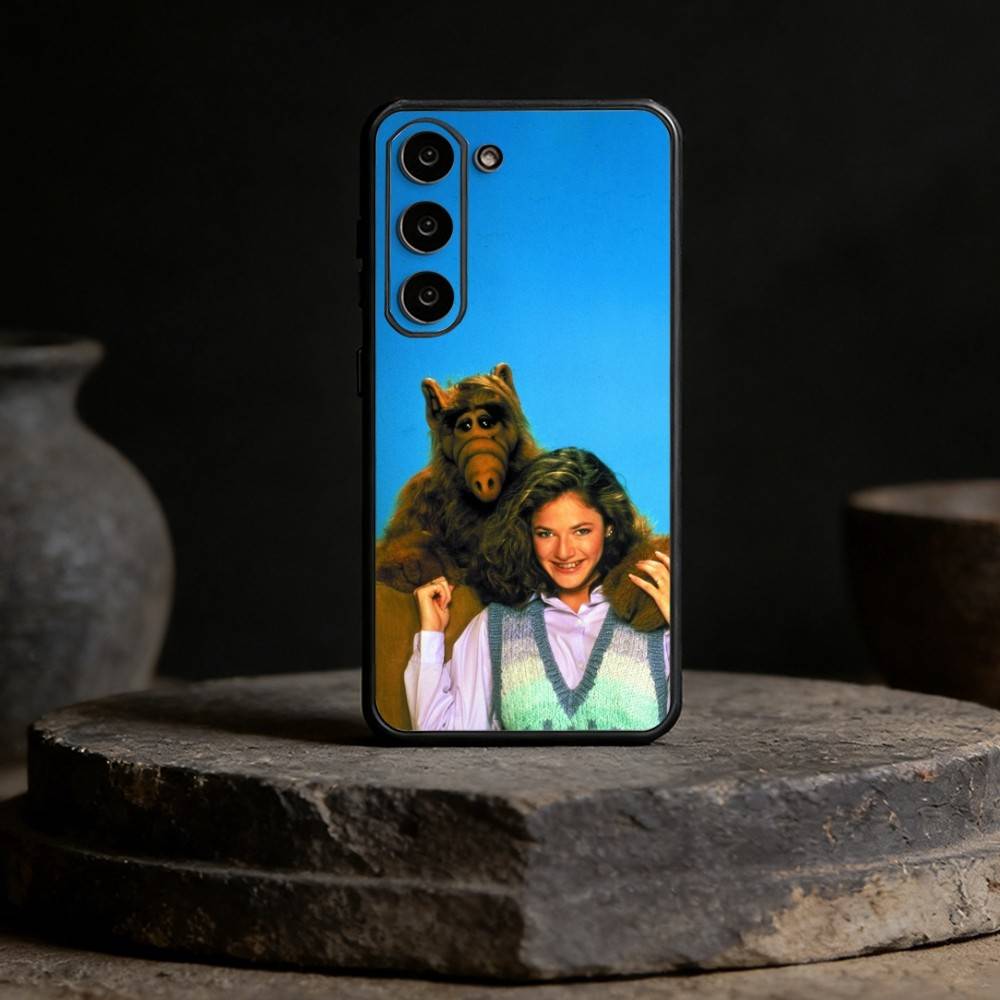 

TV Series Alf Phone Case For Samsung Galaxy A91,80,73,72 ,71,53,52,32 ,31,22,21s,20,Soft Black Case Samsung a73 5g