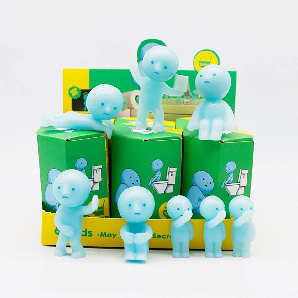 Work Series Blind Box Luminous Toy Mystery Box Room and Car Collection Decoration Kids Surprise High Quality Gift