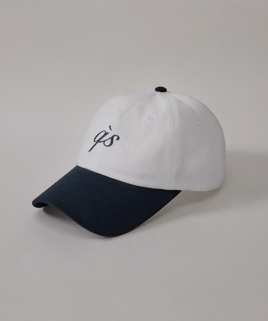 Kyuseu Lowercase Logo Ball Cap - White/Navy