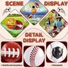 14pcs Set of Sports Aluminum Foil Balloons 18-inch Baseball Basketball Football Volleyball Tennis Golf Theme Party Decorations