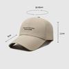 Breathable Quick-Drying Baseball Cap Unisex Sunscreen Cap Letter Embroidery Outdoor Sports Cap