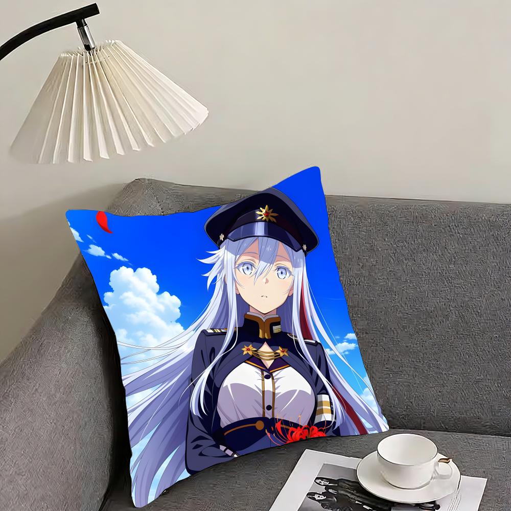 VVladilena MilizeE86 Anime Cushion Cover Pillowcase Ultra Soft Skin Friendly Fabric Cloud Like Comfort  Concealed Zipper