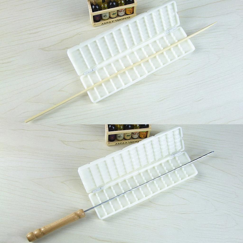 Multifunction Barbecue Meat Skewer Machine Quick Portable Meat Skewer Box Easy Skewer Tools Novel Meat Kebab Maker