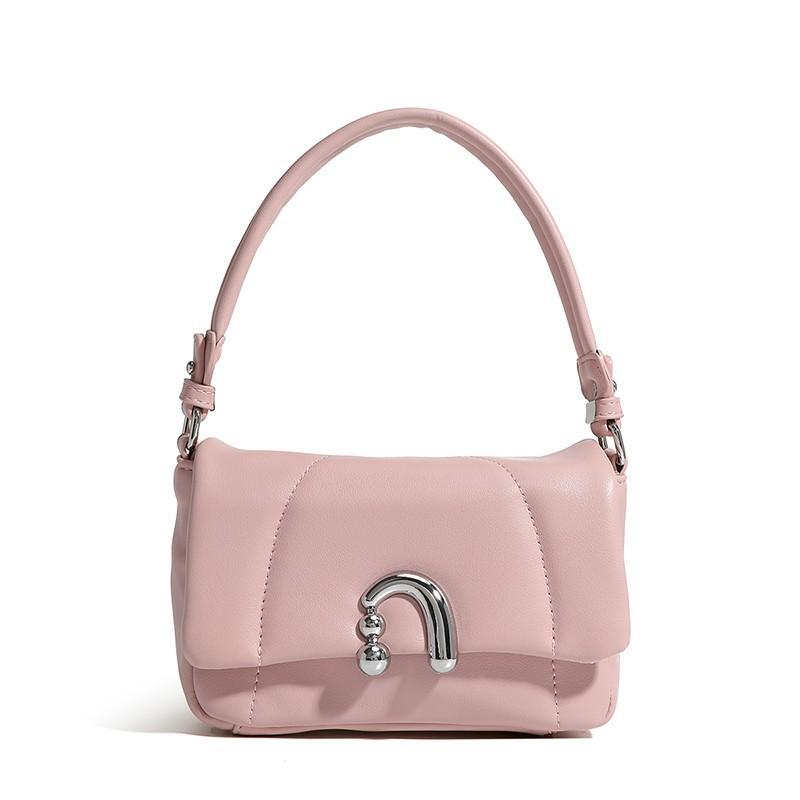 

Women Handbags Bags Fashi Shoulder bags with Chains Underarm Luxury Crossbody Bag for Ladies Designer Bag розовый