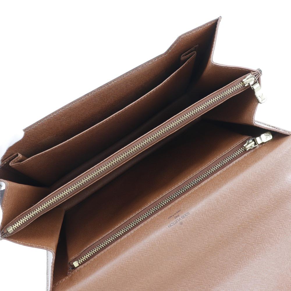 LOUIS VUITTON Concord Handbag M51190 Brown Monogram canvas Women Used