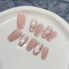 10 Pieces Press On Nails Finger Wear Manicure Artificial Fake Nail Tips Decor