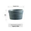 LEXIAOMAN Ceramic Pudding & Soufflé Baking Bowls