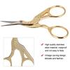 Professional Vintage Nail Art Stainless Steel Scissor Manicure Shear Tools Gold