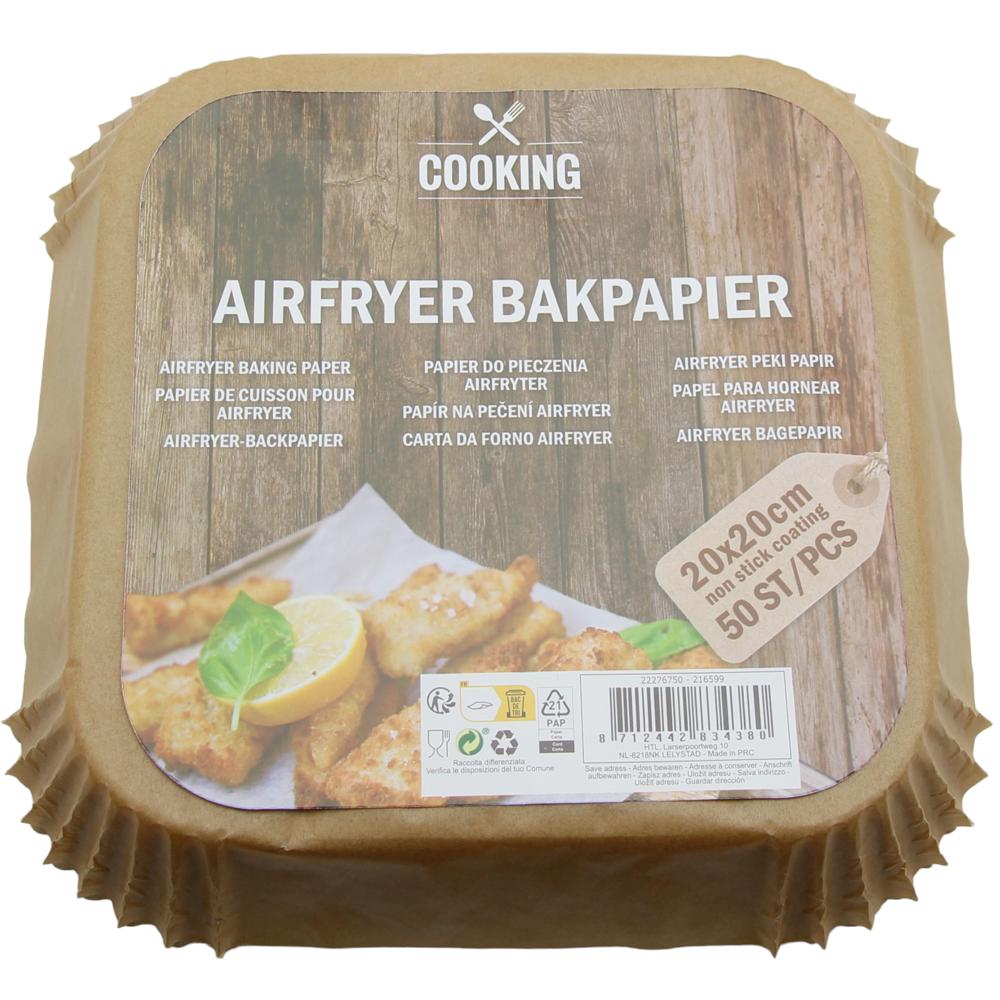 Baking Insert For Fat-Free Fryer Paper Form 50 Pcs