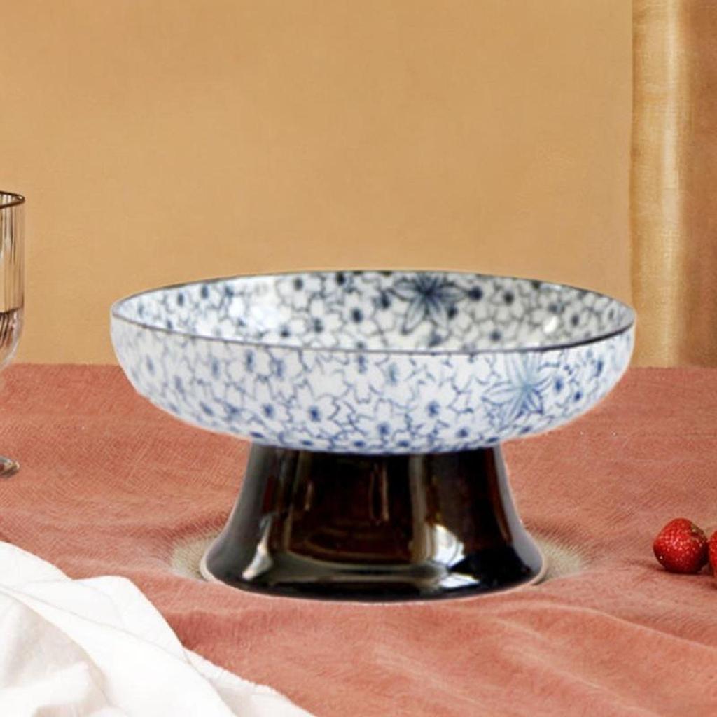 Keramický tác na osvěžení Vintage Dekor Dekorativní Retro Dekor Vrchol Mísa Dezertní mísa Party dortový talíř Servírovací tác