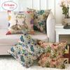 Nordic Floral Meanings Of Animals Digital Printing Short Plush Pillow Covers For Car Sofa Office Cushion Cover Home Goods