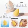 Latex-Free Foam Beauty Sponges with Egg Case Face Makeup Tools  for Foundation Application