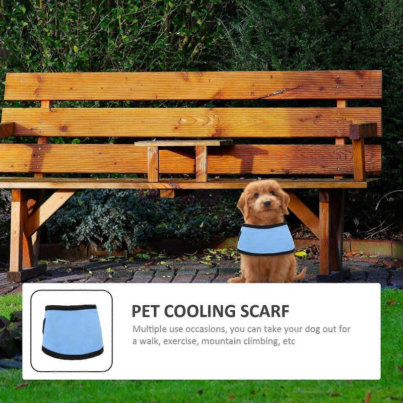Summer Pet Bandana Cooling Dog Bandana for 3Pcs Outdoor Use