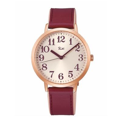 Riki Wristwatch Traditional Color Series Kasane Color Model AKPK437 Red [Seiko Watch] Women's