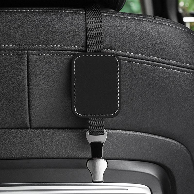 

1/2 шт. Крючки на подголовник автомобиля, замшевый крючок-вешалка для хранения на спинку сиденья для органайзера для сумки, держатель-зажим, аксессуары для украшения интерьера автомобиля