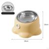 Tilted Cat Feeder Bowl Water Feeding Dish Food Dispenser for Small Dogs