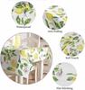 Summer Yellow Lemon Plant Rectangle Tablecloth Party Decor Washable Waterproof Kitchen Dining Table Cloth Wedding Decorations