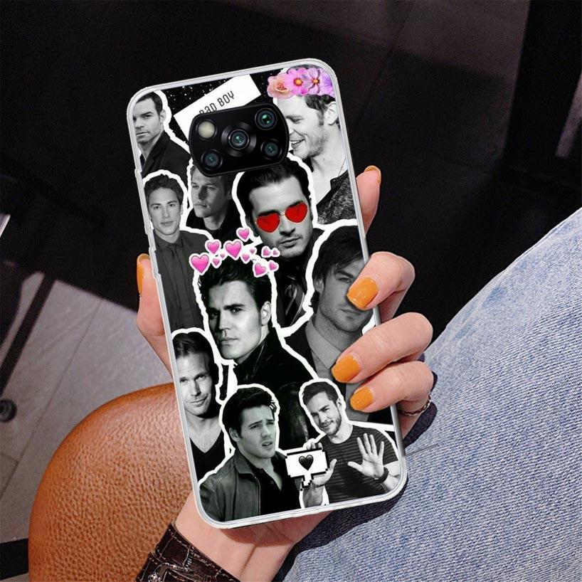 The Vampire Diaries Salvatore Phone Case For Xiaomi Poco X7 X6 X5 Pro F7 Ultra Redmi 15C 15 13C 13 12C 12 10 10A 10C 9 9A 9C 9T