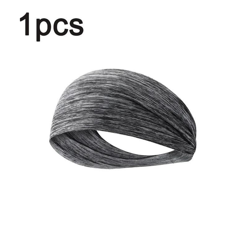 1/3/4/5pcs Elastic Sports Headbands Sweat Absorption Headdress Quick Dry Workout Headband Anti-slip Breathable Sweatbands
