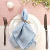 2PCS Soft Cotton Cloth Napkins 42*42 Cm Decorative Napkins Bamboo Knot Napkins  Formal Dining