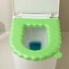 Toilettensitz Weiches Welliges Spitzen-Design mit Wolken-Griff Wasserdichte EVA-Schaumstoff-Polsterung Bequeme Passform Toilettensitz-Matte