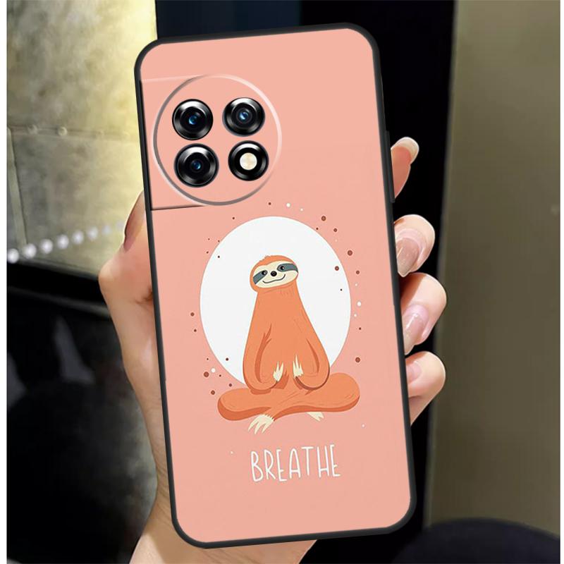 Αστεία Χαριτωμένα Βραδύποδες Θήκη Για OnePlus 13 13R 12 12R 11 10 Pro 8T 10T OnePlus Nord 4 CE 2 3 Lite N10 N20 N30 Θήκη