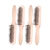 Carbon Steel Wire Brush Heavy Duty Wire Brush For Home Use Comfortable To Use Non-Slip Grip For Cleaning Grills