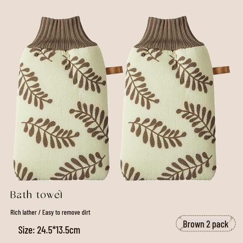 LIEI Double-Sided Exfoliating Bath Mitt