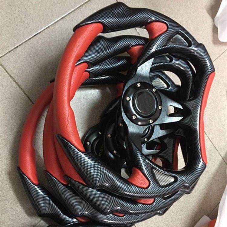 13-calowa kierownica wyścigowa Cool Coupe, półokrągłe ostrze, 14-calowa